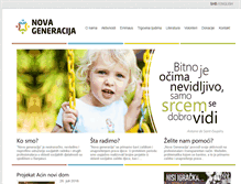 Tablet Screenshot of novageneracija.org